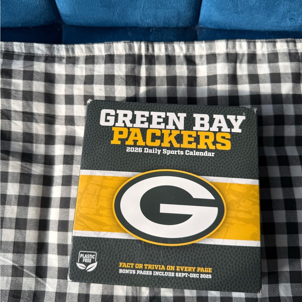 Green Bay Packers 2026 Daily Sports Desk Calendar